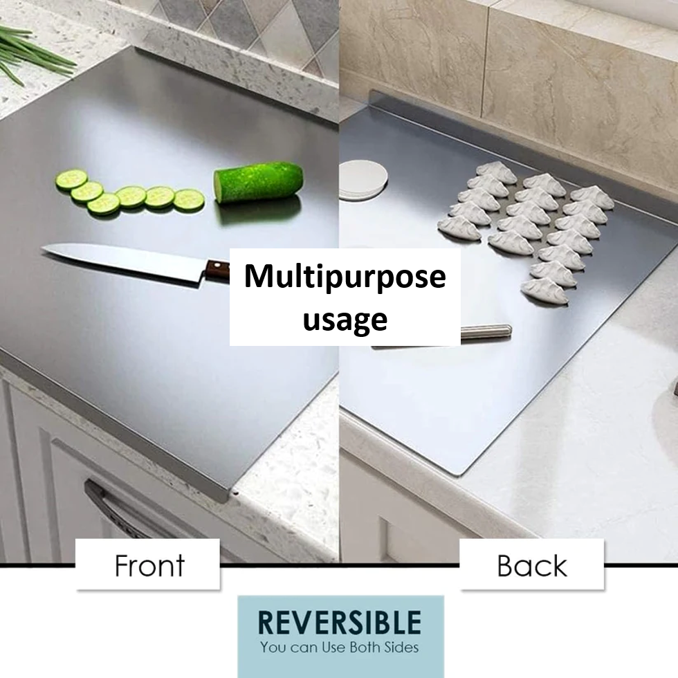 Stainless steel Countertop Chopping Board
